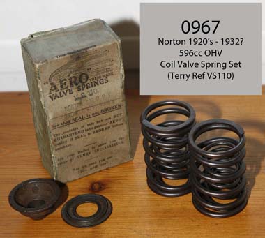 596cc Early OHV Springs